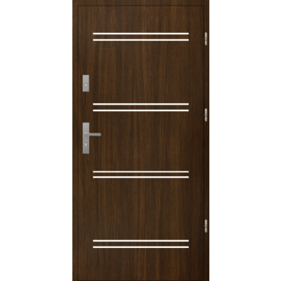 Drzwi A10 INOX Dąb Bagienny 55 mm